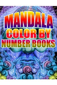 Mandala Color by Number Books