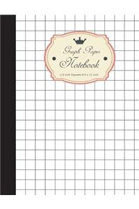 Graph Notebook 1/2 inch Squares