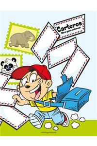 Carteros libro para colorear 1
