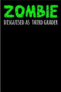Zombie Disguised as Third Grader