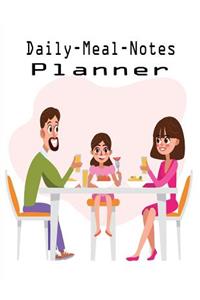 Daily Meal Notes Planner