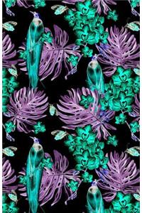 Luminescent Tropical Birds and Butterflies Journal