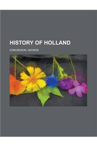 History of Holland