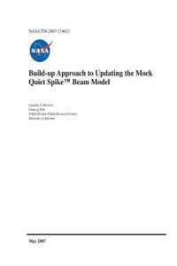 Build-Up Approach to Updating the Mock Quiet Spike(tm)Beam Model