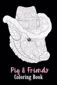 Pig & Friends Coloring Book