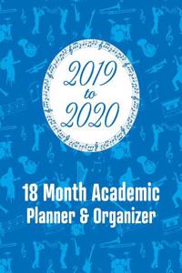 2019 - 2020 - 18 Month Academic Planner & Organizer