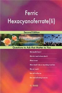 Ferric Hexacyanoferrate(Ii); Second Edition