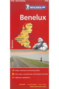 Michelin Benelux Map 714