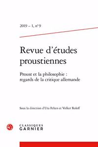 Revue d'Etudes Proustiennes