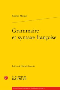 Grammaire Et Syntaxe Francoise