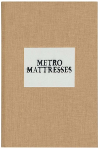 Ed Ruscha: Metro Mattresses