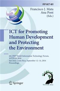 Ict for Promoting Human Development and Protecting the Environment