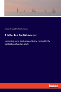 Letter to a Baptist-minister