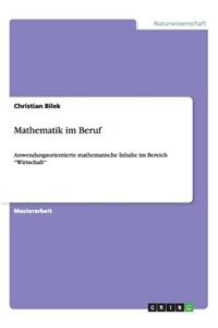 Mathematik im Beruf