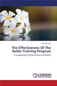 Effectiveness Of The Butler Training Program