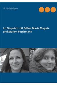 Im Gespräch mit Esther Maria Magnis und Marion Poschmann