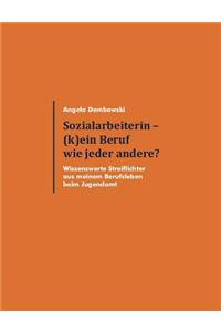 Sozialarbeiterin - (k)ein Beruf wie jeder andere?