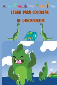 Libro para Colorear de Dinosaurios