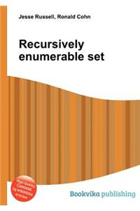 Recursively Enumerable Set