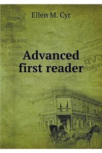 Advanced First Reader
