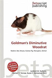 Goldman's Diminutive Woodrat