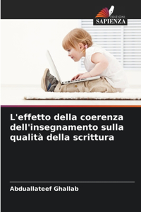 L'effetto della coerenza dell'insegnamento sulla qualità della scrittura