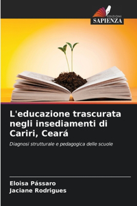 L'educazione trascurata negli insediamenti di Cariri, Ceará