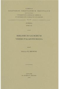 Bibliorum Sacrorum Versio Palaeonubiana