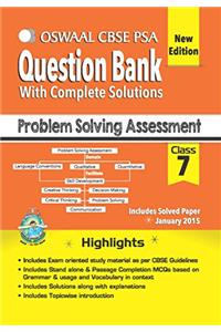 Oswaal CBSE CCE Question Bank PSA For Class 7 (Problem Solving Assessment)