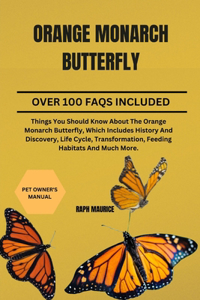 Orange Monarch Butterfly