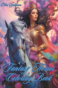 Fantasy Horses Coloring Book