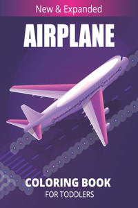 Airplane Coloring Book For Toddlers
