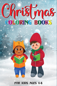 Christmas Coloring Books For Kids Ages 4-8