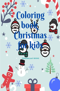 Coloring book Christmas for kids
