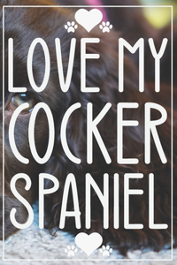 Love My Cocker Spaniel
