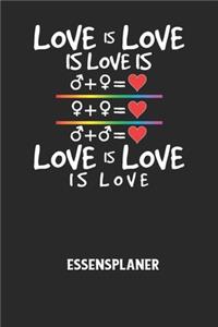 LOVE IS LOVE IS LOVE IS LOVE IS LOVE IS LOVE - Essensplaner