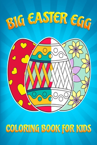 Big Easter Egg Coloring Book For Kids