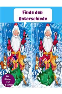 Finde den Unterschiede Für Kinder von 3-9 Jahren