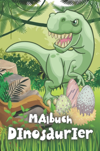 Dinosaurier Malbuch