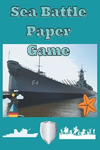Sea Battle Paper Game