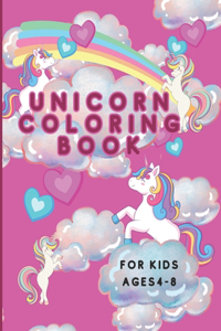 Unicorn Christmas Coloring Book
