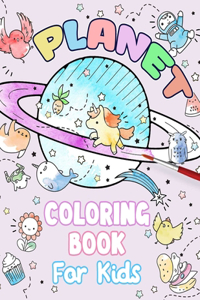 Planet Coloring Book For Kids