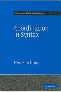 Coordination in Syntax