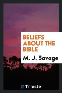 Beliefs about the Bible