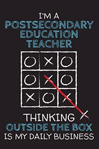 I'm a POSTSECONDARY EDUCATION TEACHER