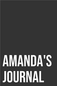 Amanda's Journal