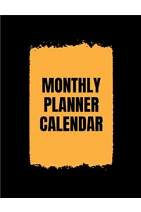 Monthly Planner Calendar