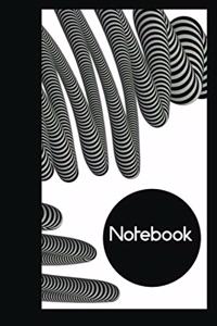 Black and White Wired Notebook