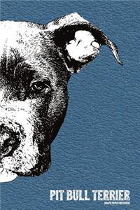 Pit Bull Terrier Graph Paper Notebook