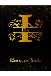 Ida Learn To Write